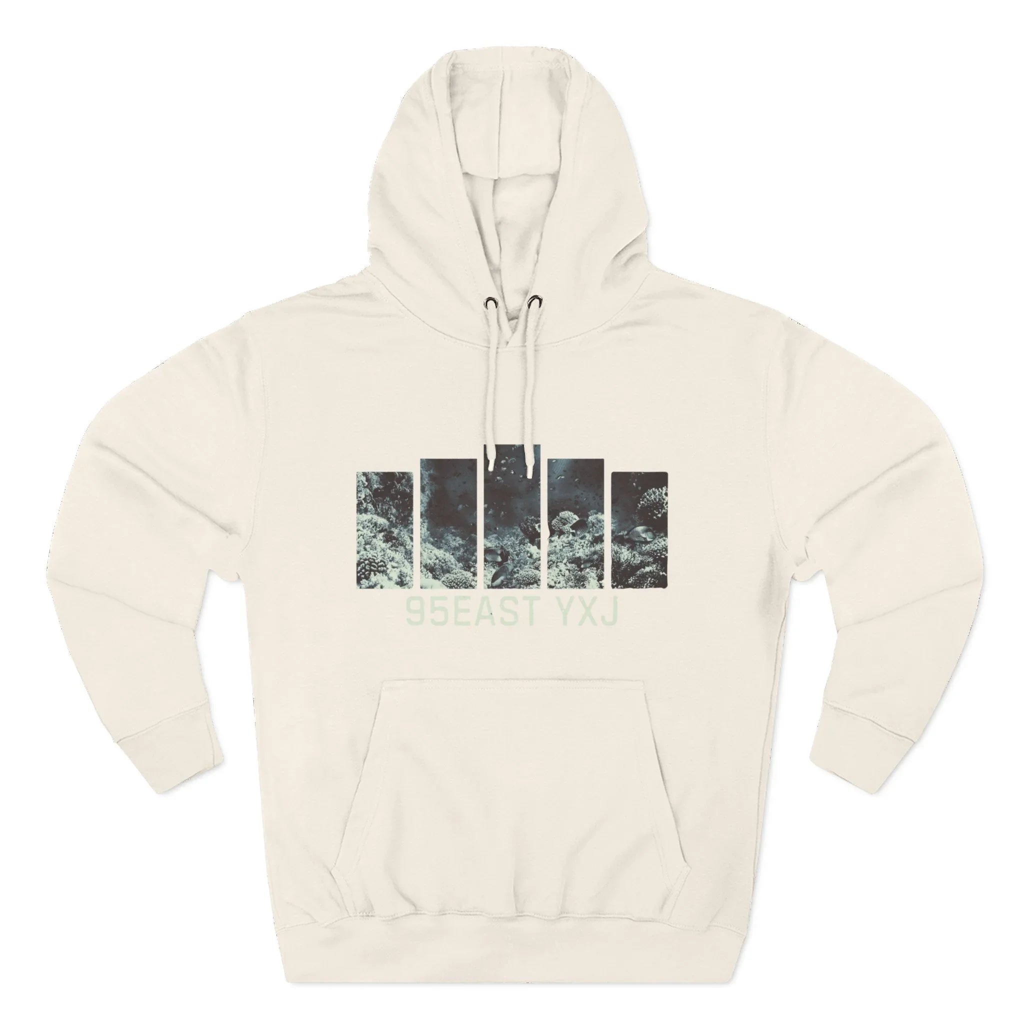 95EAST REEF Three-Panel Fleece Hoodie