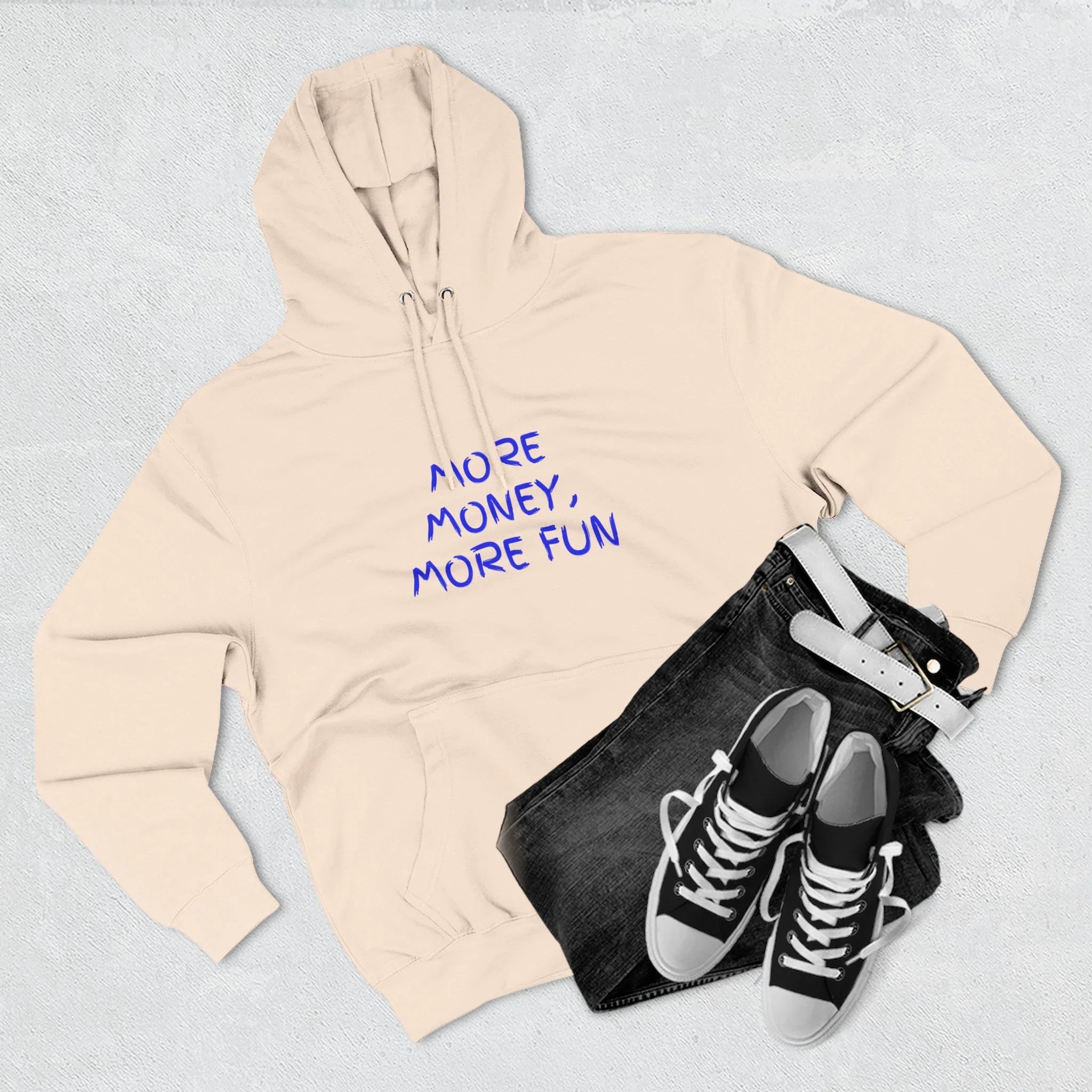Fleece Hoodie - More Money, More Fun