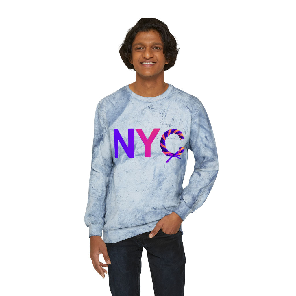 NYC Color Blast Crewneck Sweatshirt
