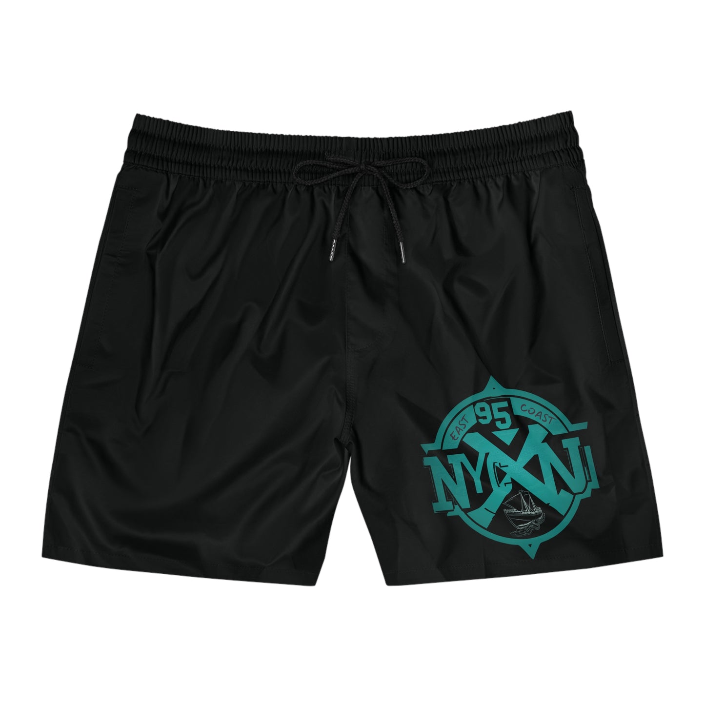 95EAST | NYxNJ Drift Series: Midnight Sail” Swim Shorts