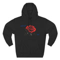 Fleece Hoodie - 95EAST YxJ RED ROSE Design - 95EAST YORKxJERSEY