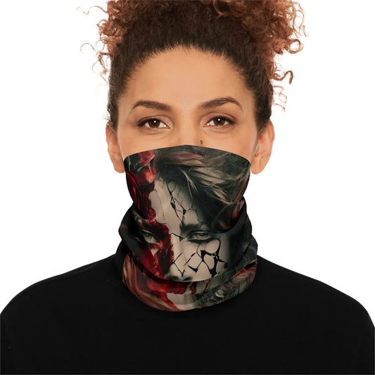 Winter Neck Gaiter — "MURDER SHE WORE" Face Mask