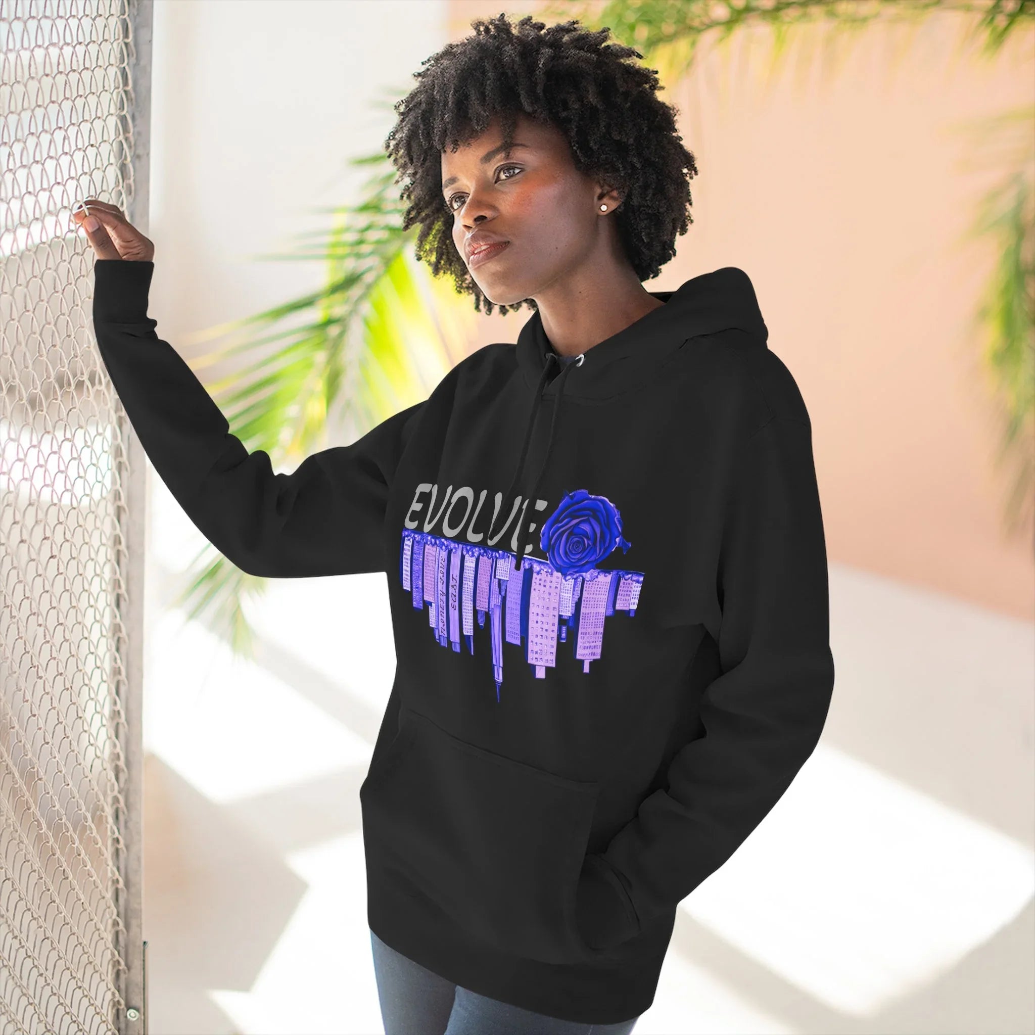 Evolve City Skyline Hoodie- 95EAST LIMITED EDITION