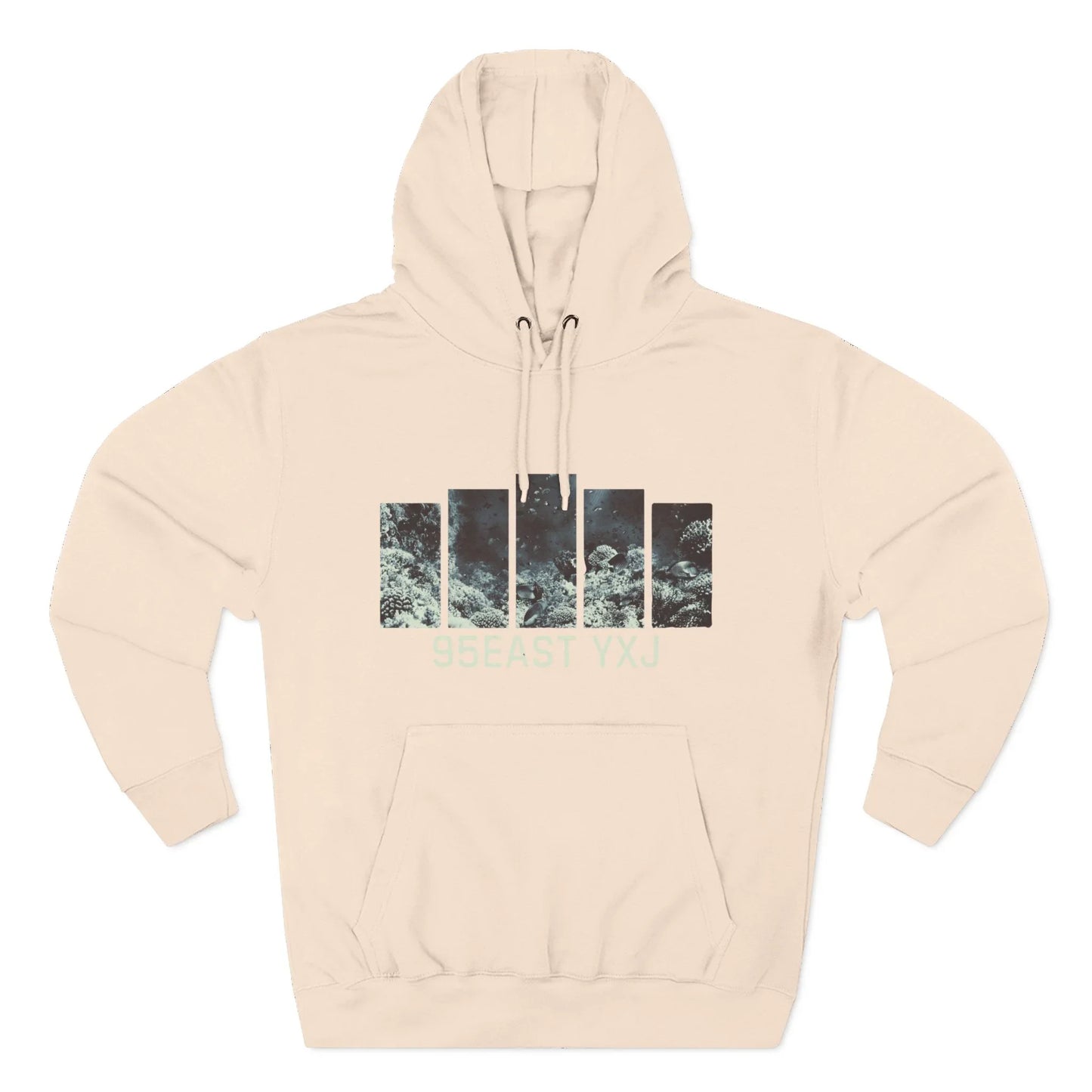 95EAST REEF Three-Panel Fleece Hoodie