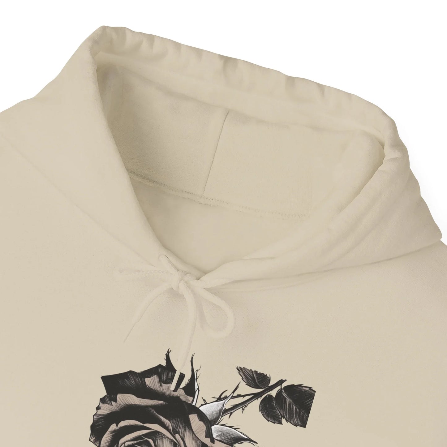 95EAST Rose Hoodie — Floral Graphic Hooded Sweatshirt